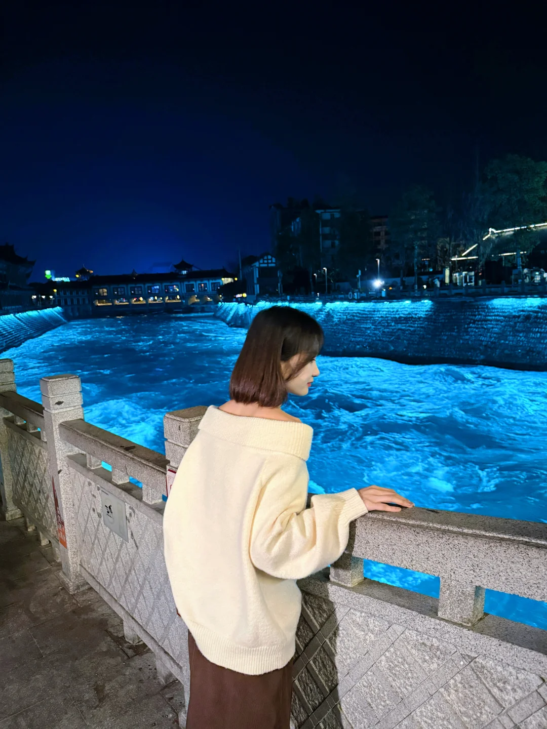 为了都江堰“蓝眼泪”💧，特地飞了趟成都✈️