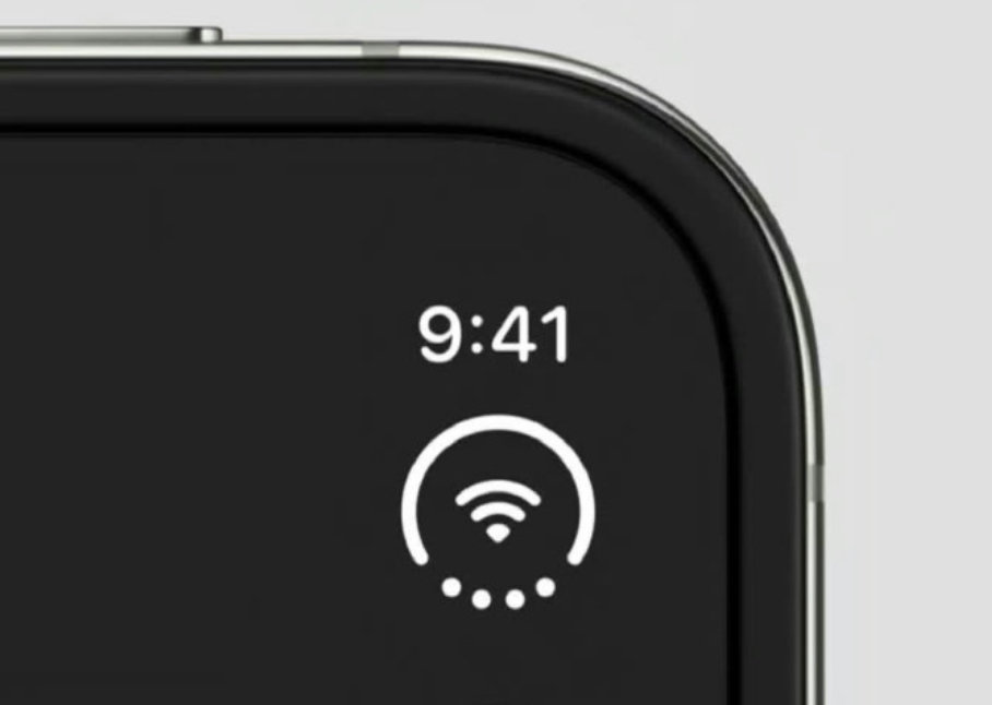#iPhoneDuo图标三合一引争议#三合一，虽然这样设计也还好，算是对传统设计的大胆的挑战，适应一段时间也是一样的，但是，如果没有Wi-Fi很差，电量很少，信号很弱，是不是各只有一个点？[捂嘴哭] ​