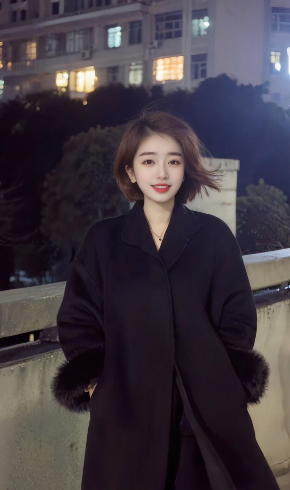 <p>温柔大方 黑色系穿搭 大衣控 做自己的大女主 轻熟风 <!--{...