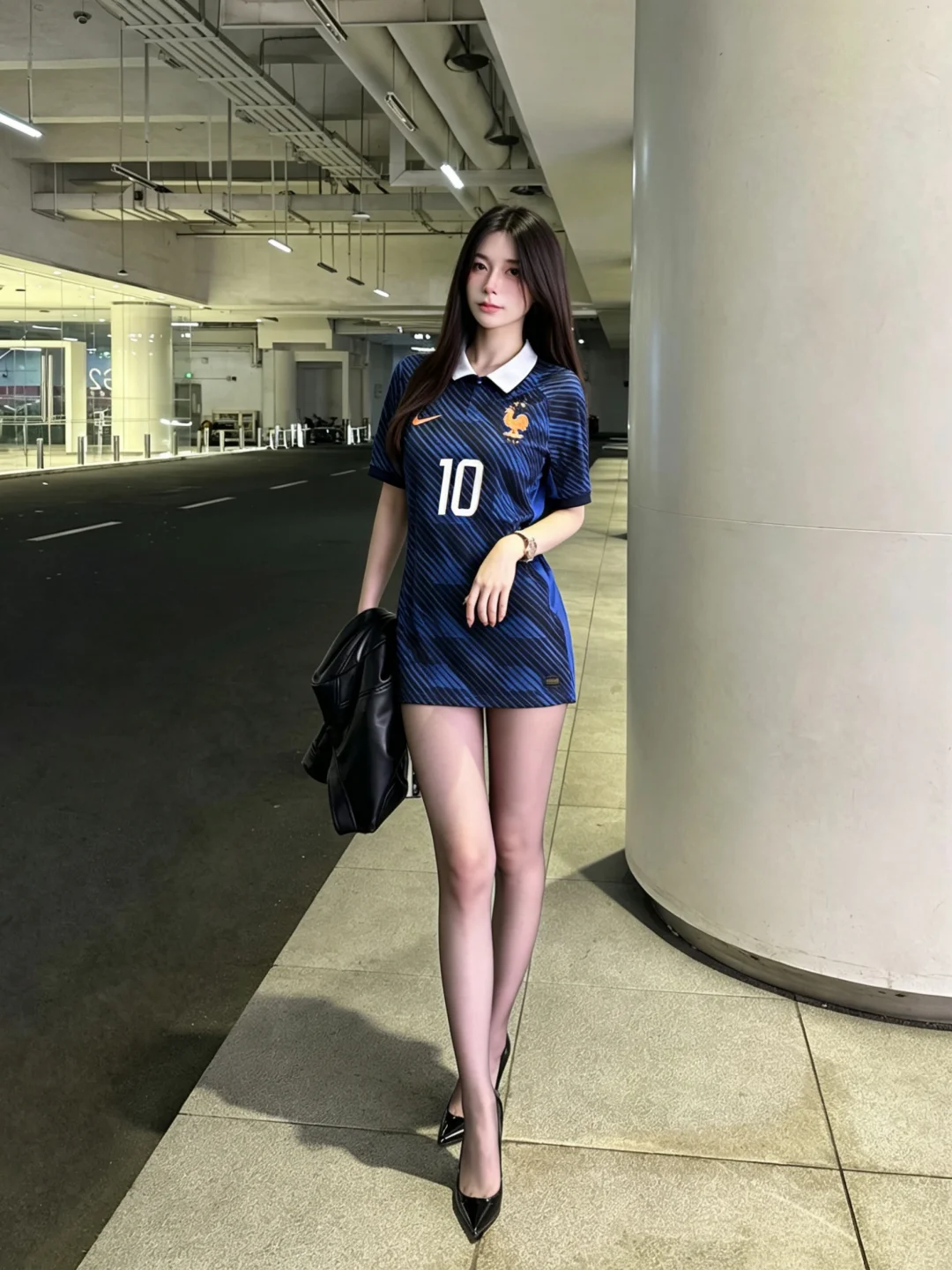 神龟小迷妹当然这样穿🇫🇷⚽️