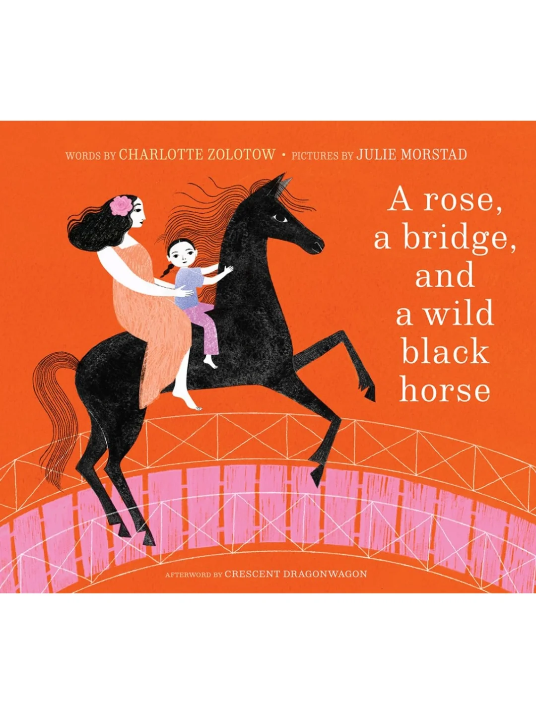 母亲节绘本 | 一朵玫瑰、一座桥与一匹黑马