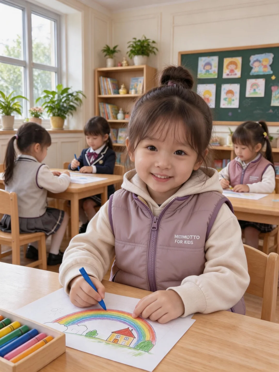 感谢幼儿园老师种草，再也不担心早晚温差！