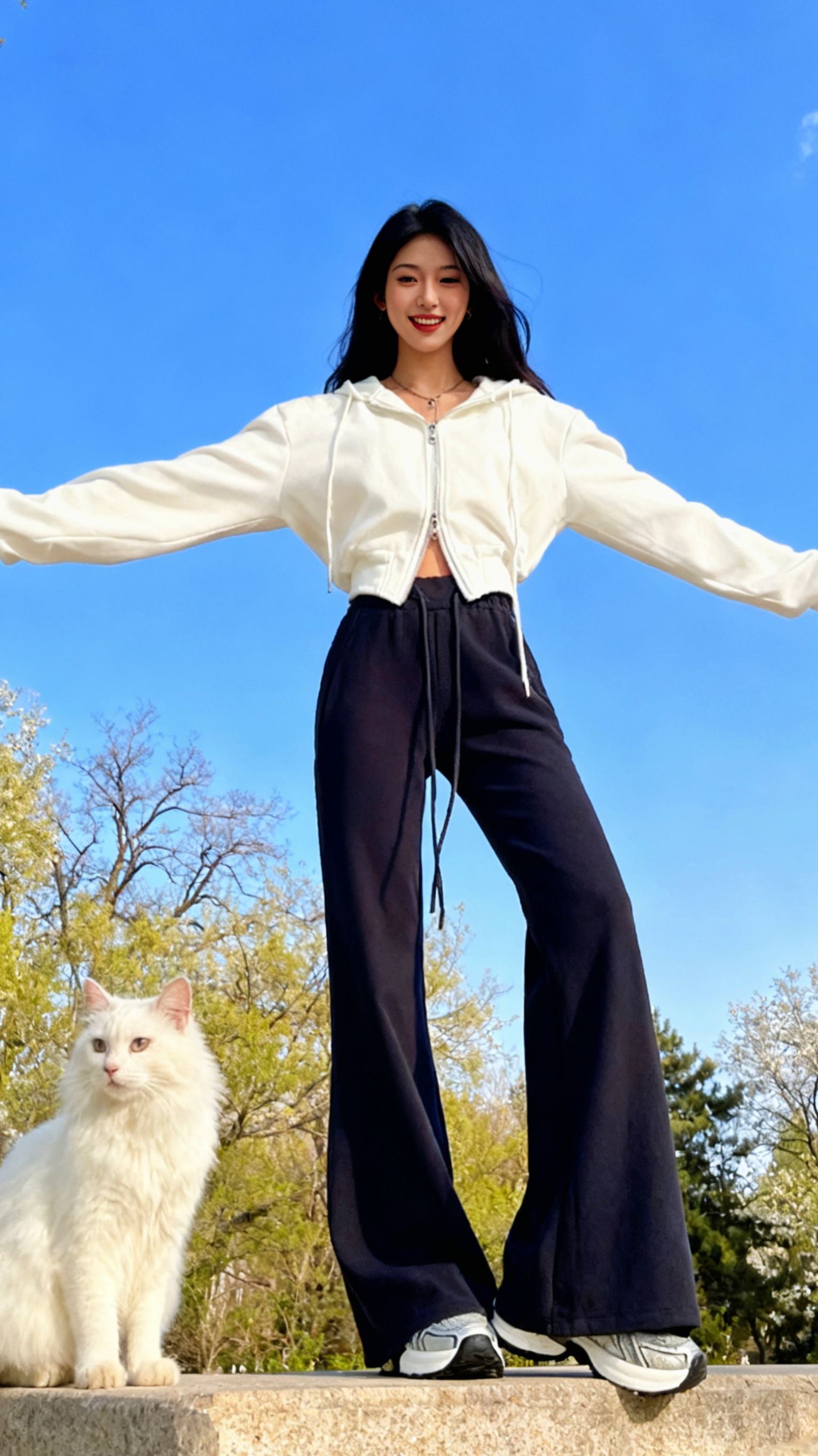 <p>辣妹穿搭 百搭裤子 裤子穿搭 时髦穿搭 这也太好看了 <!--{...