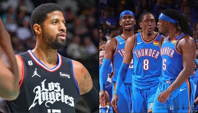 快船倾囊相助啊  附加赛勇士127-121快船，最高兴的莫过于雷霆。快...