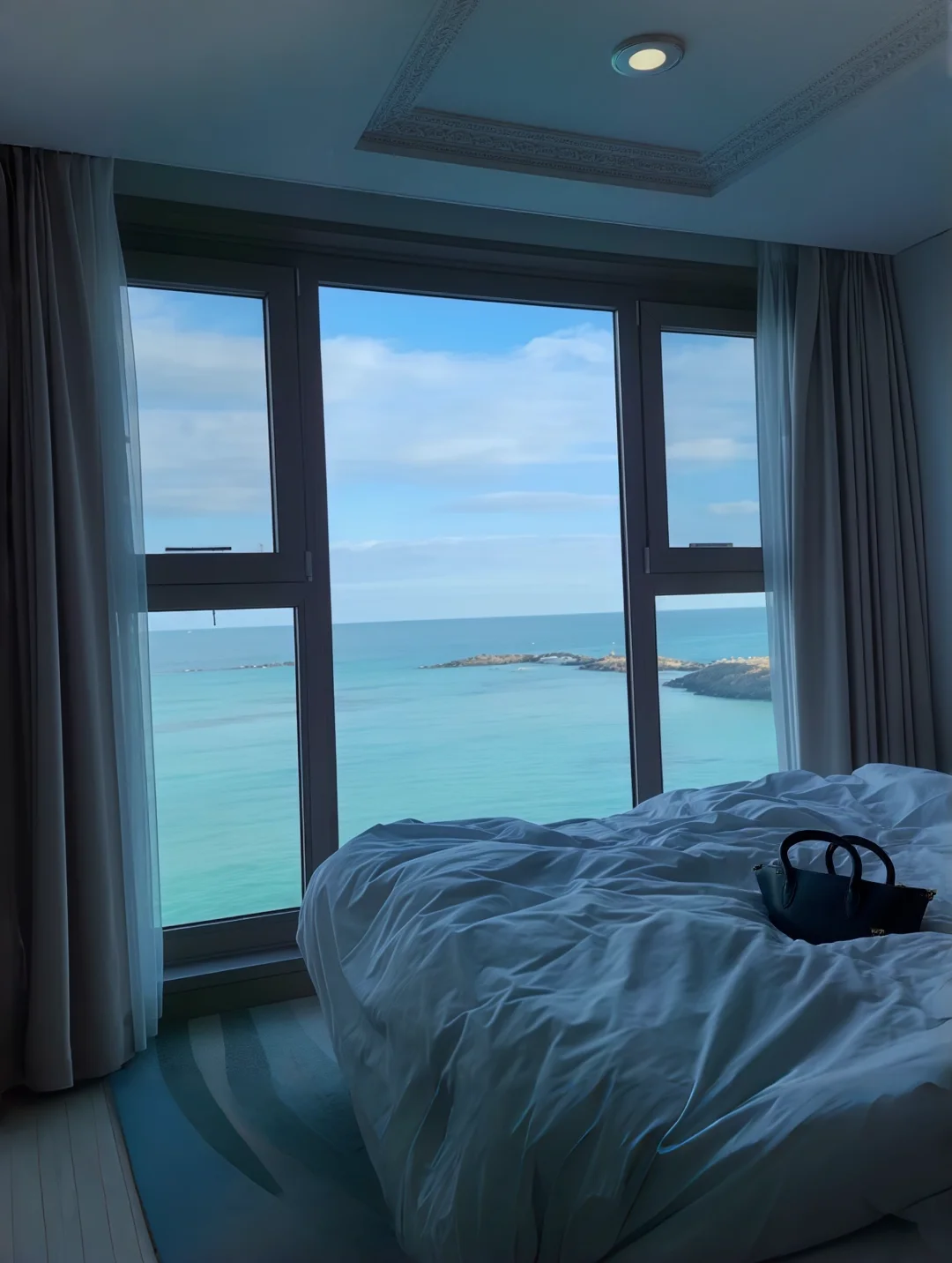 济州岛！海景酒店！200💰不想退房