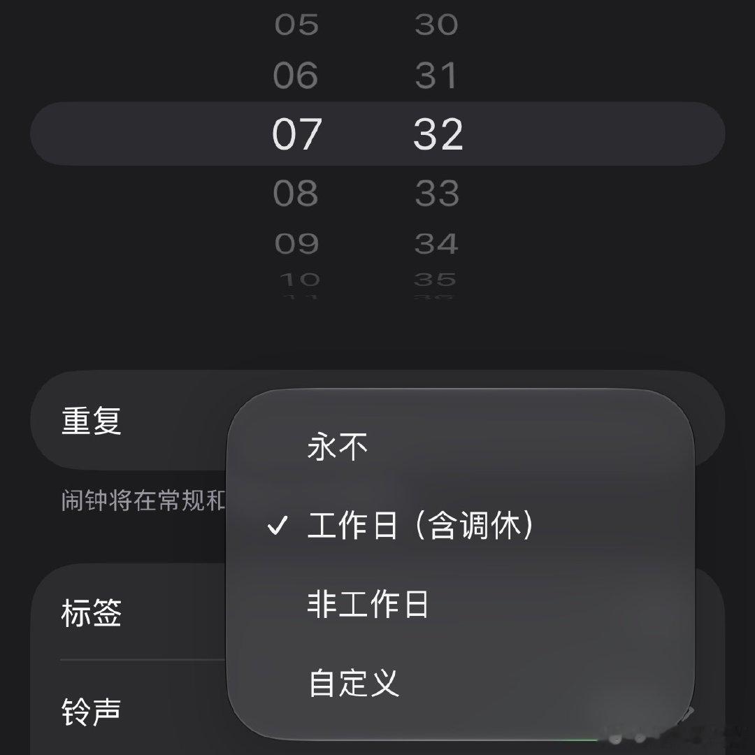 升级iOS27的唯一理由：调休闹钟⏰ ​