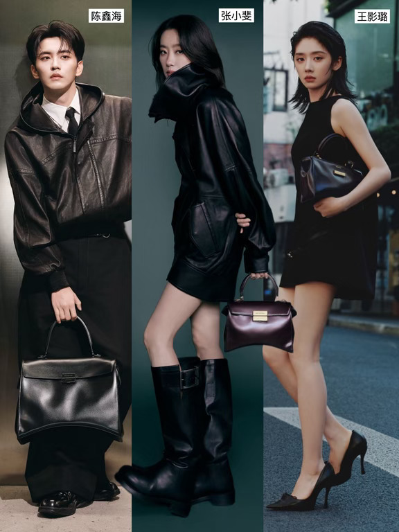 Balenciaga的酷包又+1，软沙漏包男女皆可背