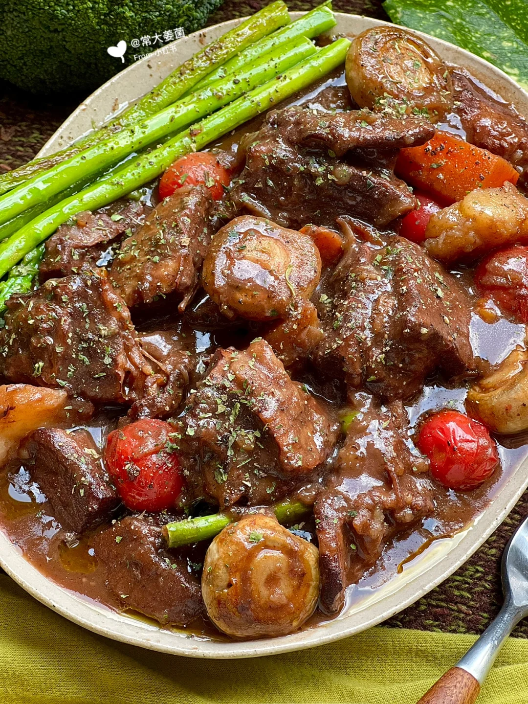 西式红牛黑椒炖牛腩🍷🥩狂吃三碗饭（不！！）