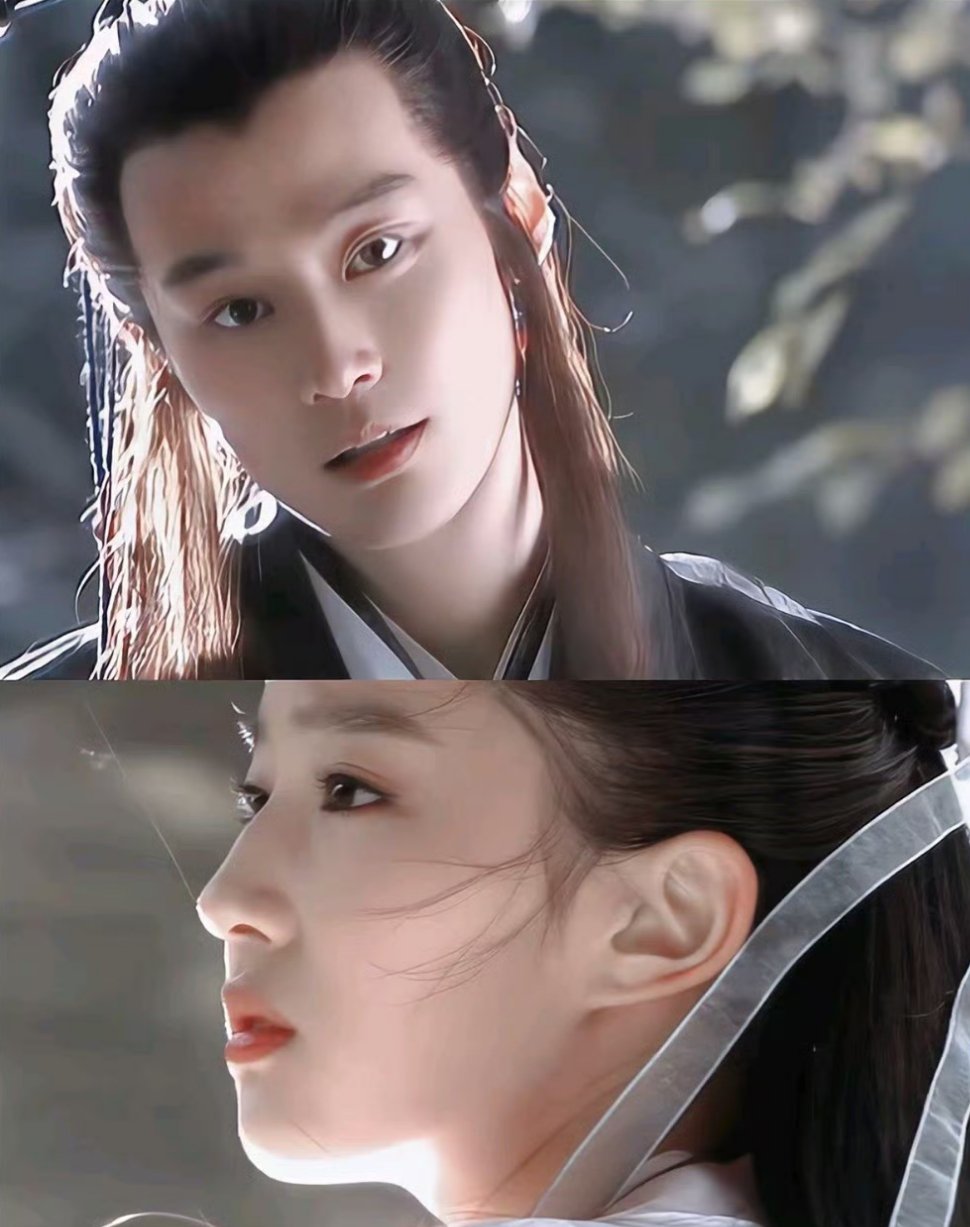 突然刷到
黄晓明和刘亦菲那一版的《神雕侠侣》
小龙女和尹志平还挺般配的
光从长相上来讲 ​​​