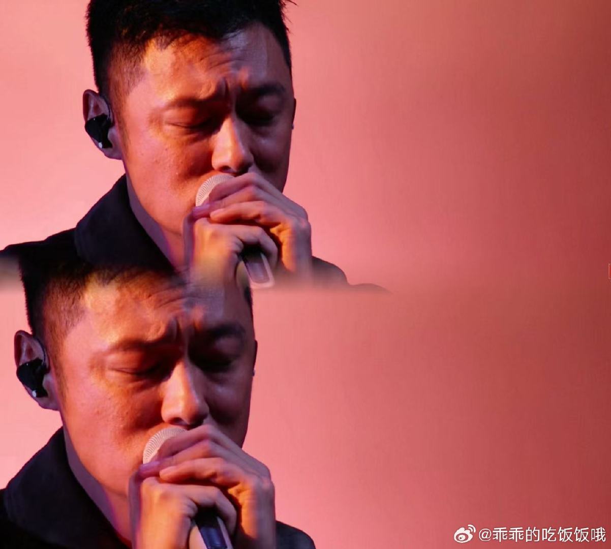 #余文乐唱完哭了# 《我用什么把你留住》氛围感拉满，余文乐用阅历诠释歌曲，唱完情绪破防落泪，真实的情绪最戳心。 ​