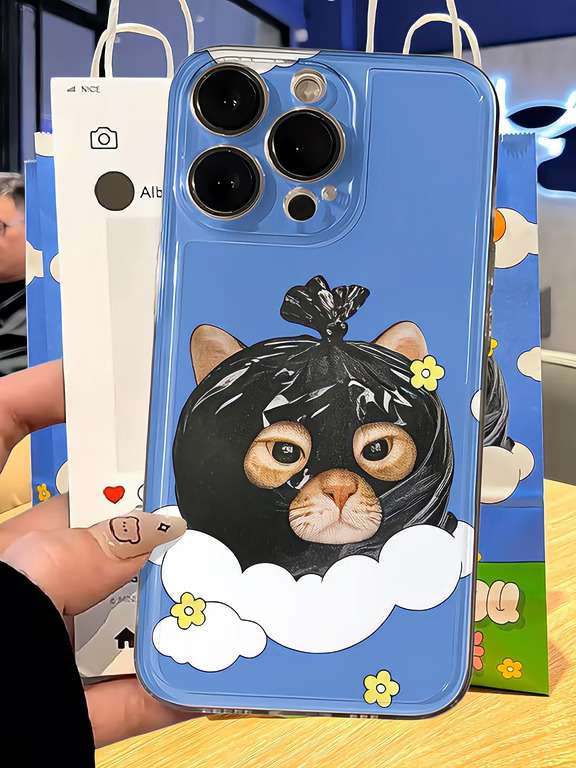 💢买到了！超满意的瑞幸小猫🐱手机壳！！绝了