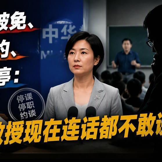 《张丹丹被免、邱昱被约、裴轶被停：高校教授现在连话都不敢说了？》播放量：1.2万
点赞量：928 ​