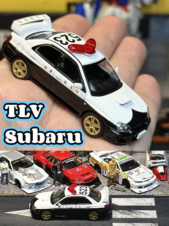 TLV斯巴鲁WRX STI警车🚔超帅实拍📸