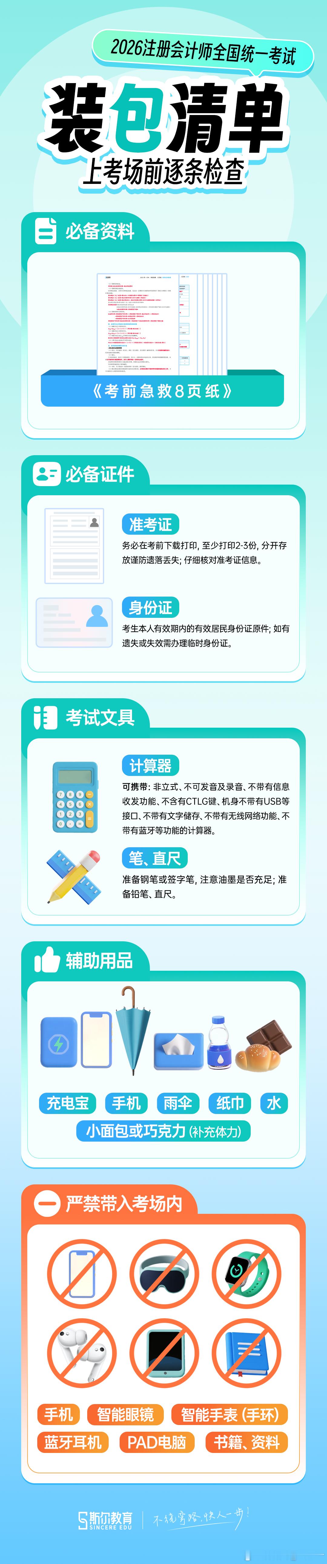 CPA的小伙伴们，装包清单现在可以着手准备啦！ [超话] ​​​