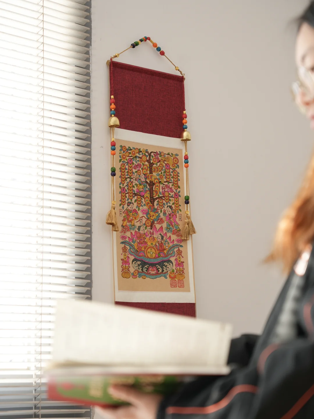 解锁一种很新的卷轴挂画❗️