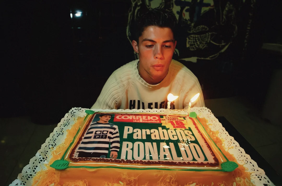 小小罗18岁的庆生照