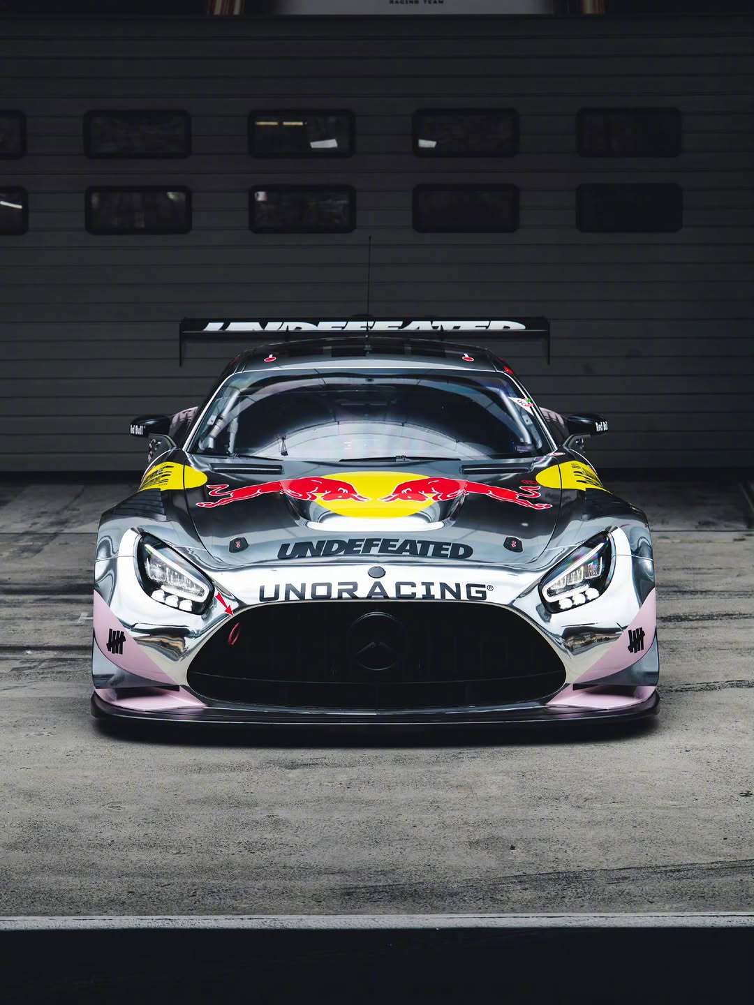#履程轰鸣# Undefeated赞助梅赛德斯奔驰赛车！现身上海8小时耐力赛！ ​
