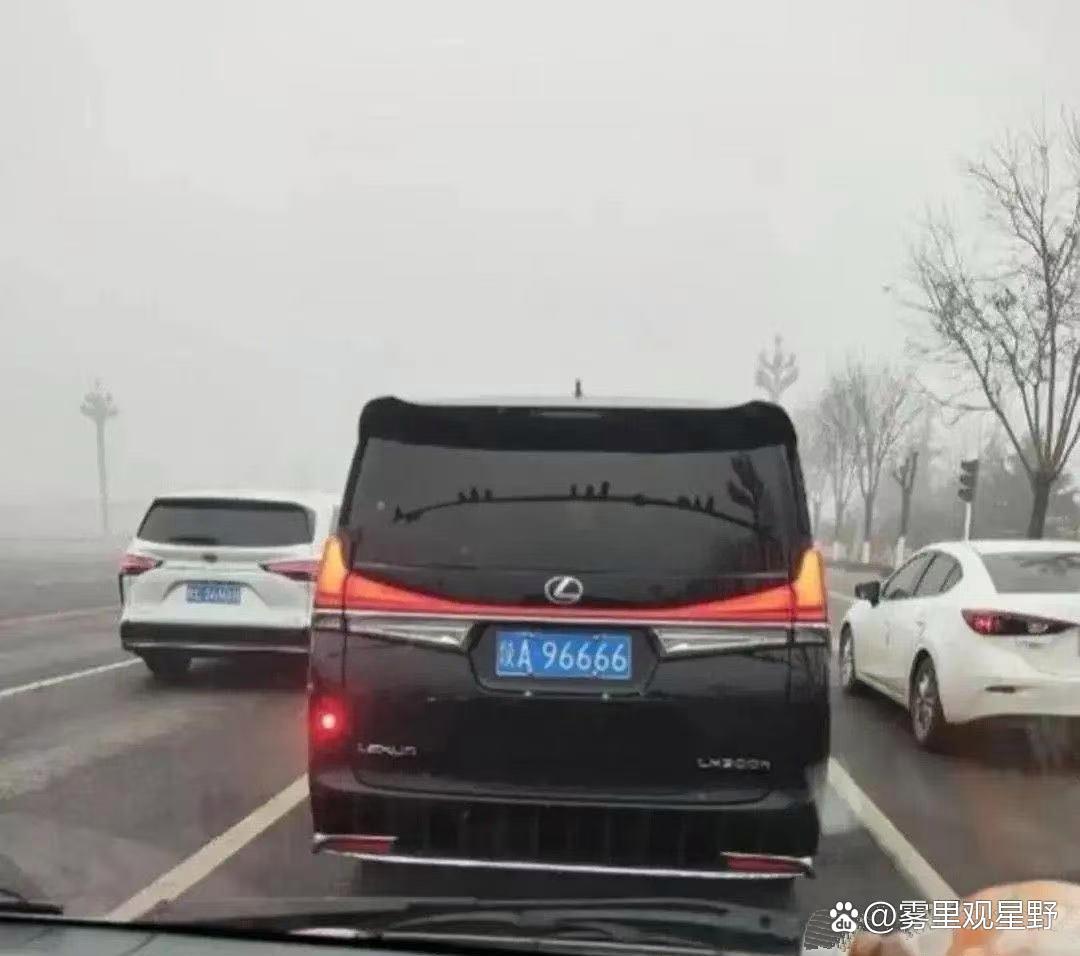 这么好的车牌，挂这车可惜了 ​