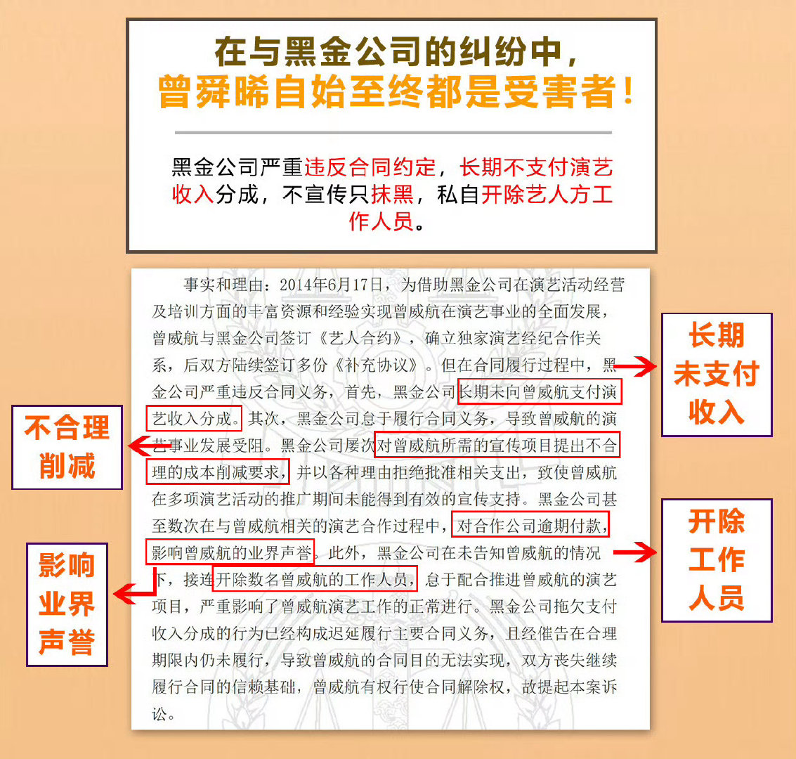 #尚雯婕公司起诉曾舜晞# 
黑金都败诉两次了，不好好还钱负隅顽抗的意义是？
在和所有人宣传自己的败诉记录和不堪的行为，顺便再帮曾舜晞宣传一波无过错解约以及胜诉大公司两次的战绩吗🤪 
#曾舜晞尚雯婕公司时间线# ​