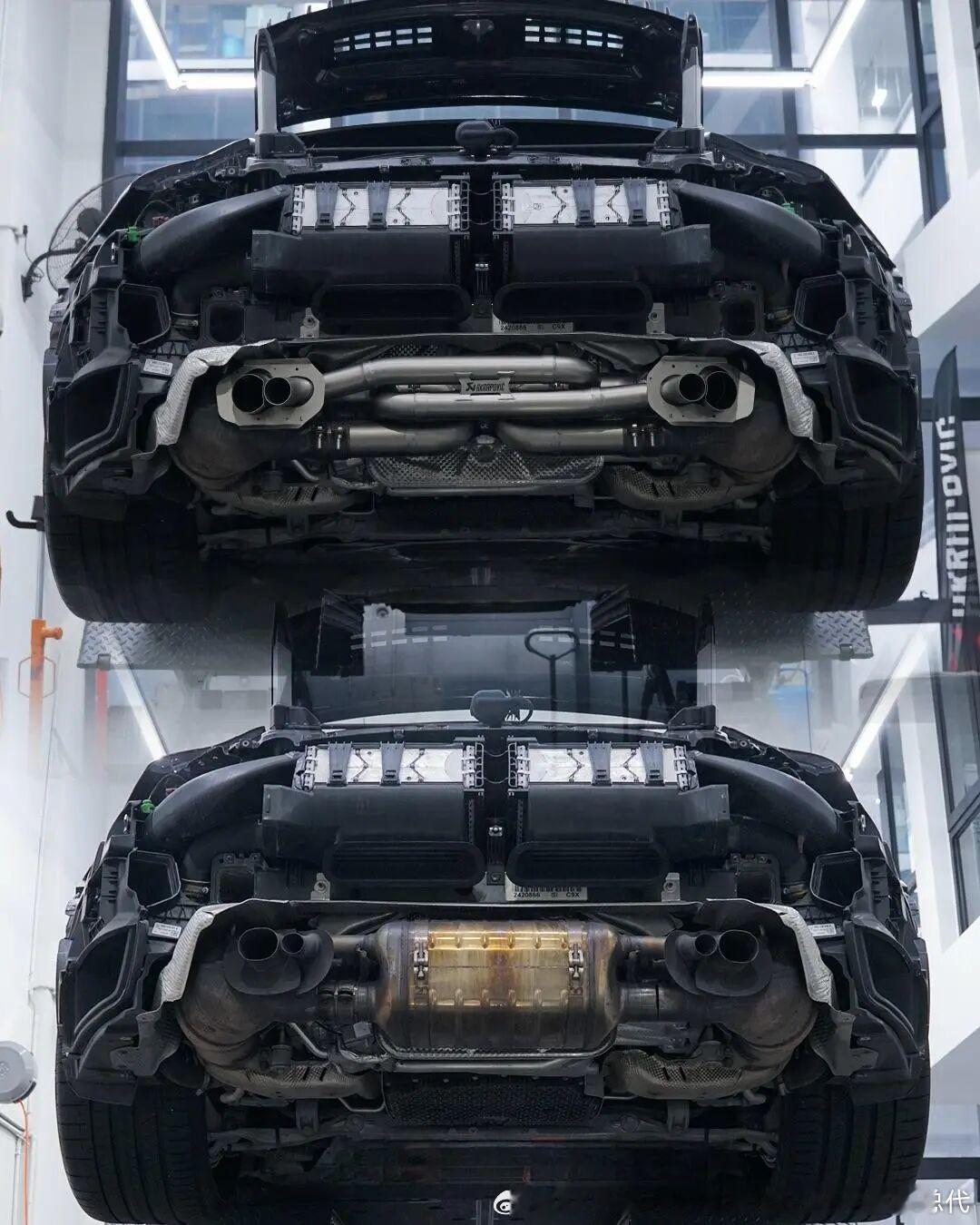 声浪艺术品｜992 Turbo S 改装 天蝎排气#改装##改装车##汽车改装##汽车改装资讯# ​