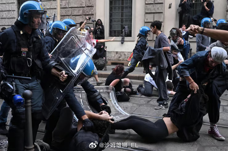 意大利警方宣布逮捕了周末骚乱的271名暴力骚乱者，其中近80%是未成年人，他们的破坏行动造成数十名警察受伤。 ​
