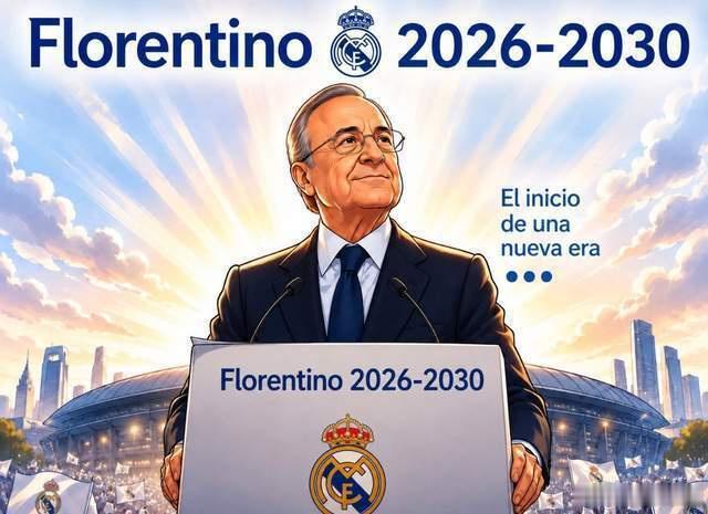 2026年6月8日，伯纳乌迎来历史性一夜！皇马官方正式公布主席大选结果...