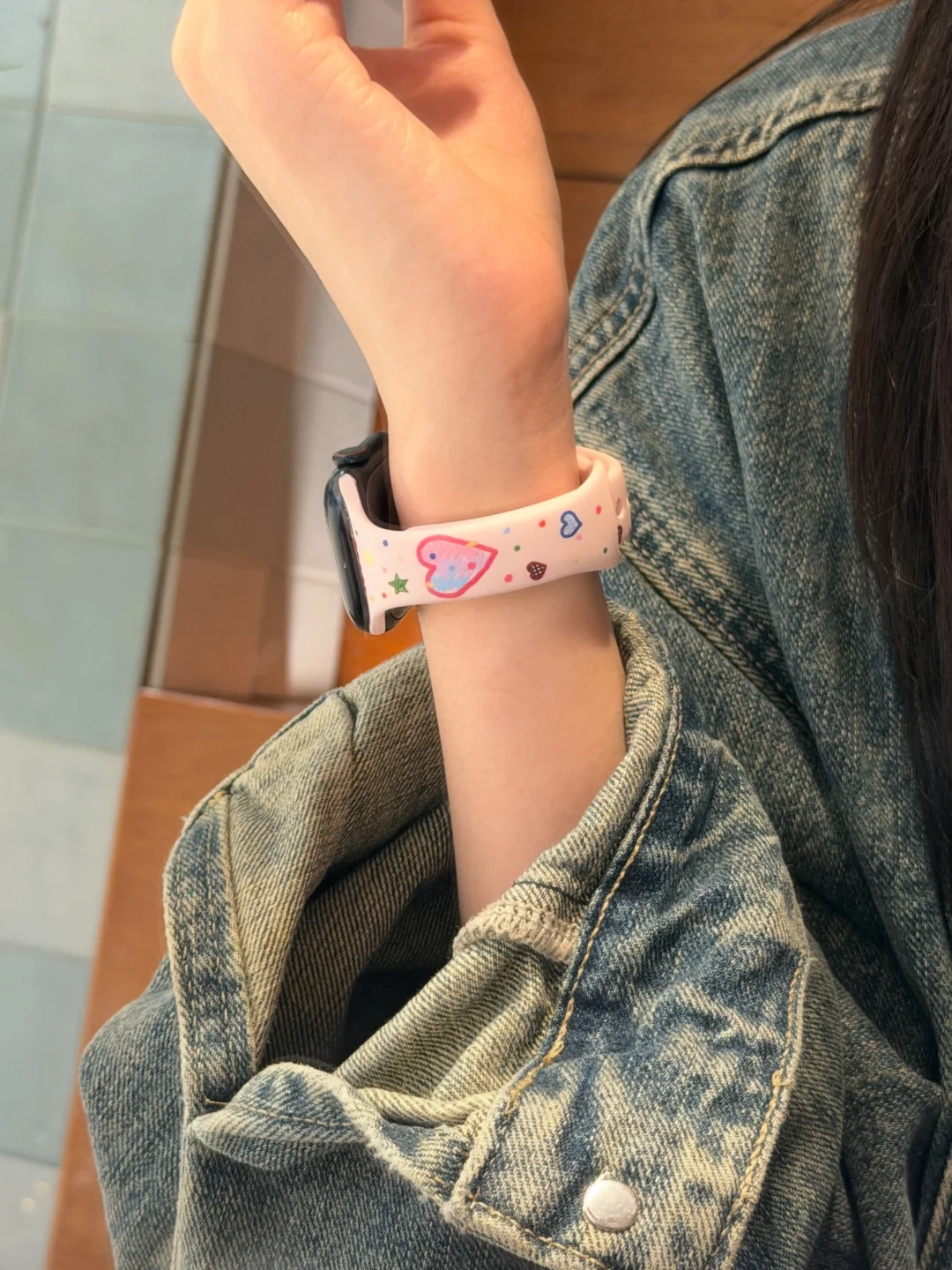 iwatch表带搭配分享/♡.˚⋆ 💗 谁懂这颗心