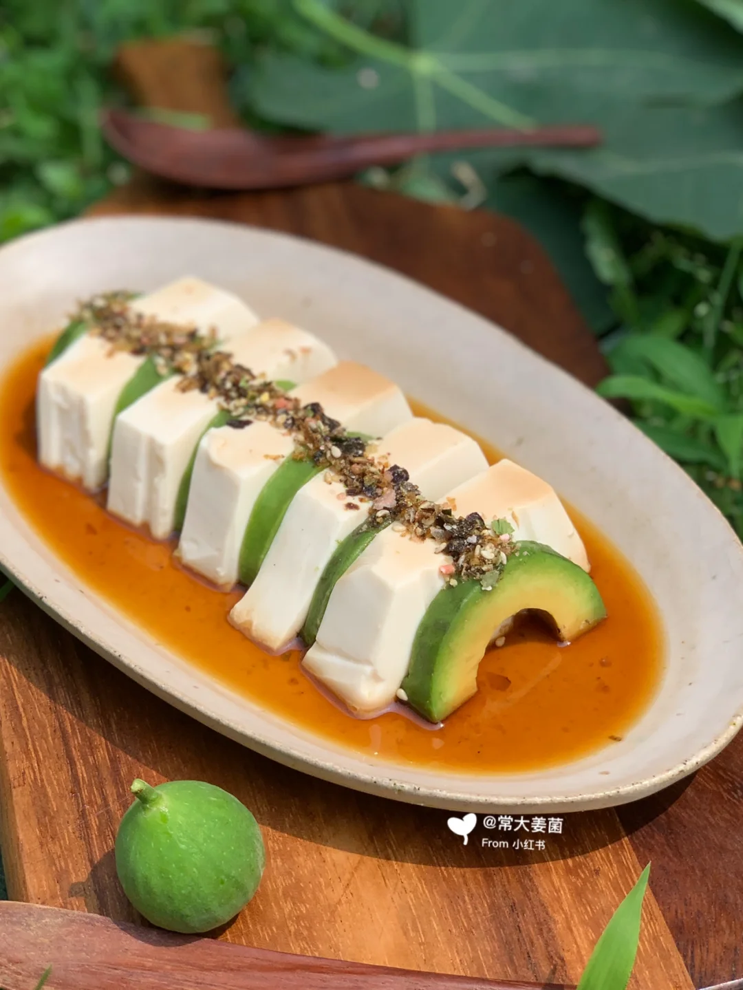 丝滑凉爽の海苔豆腐牛油果🥑专治夏季没胃口