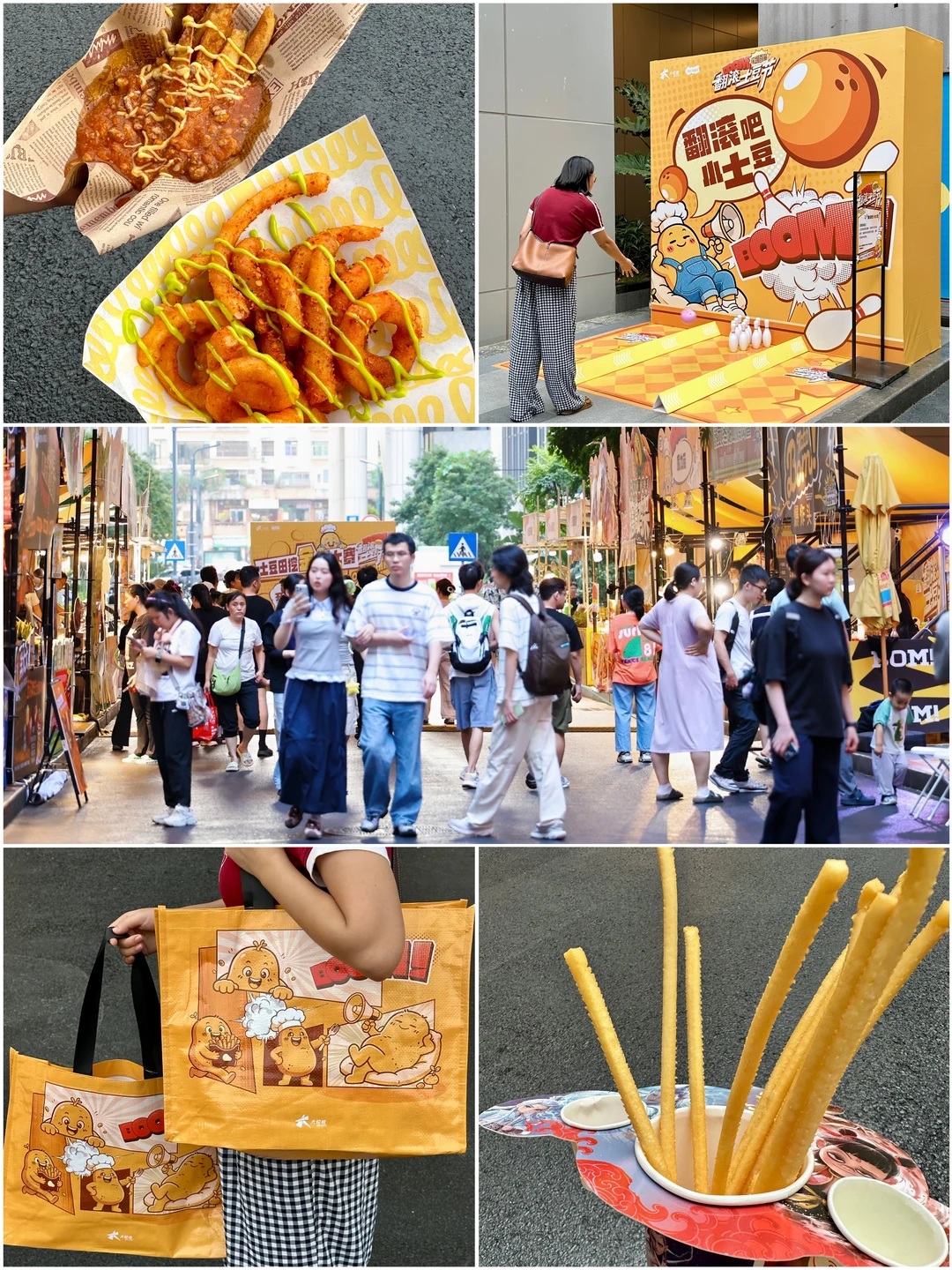 深圳大悦城土豆节！把土豆都做出花来了！