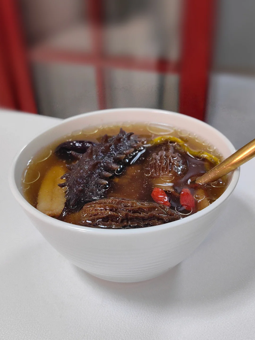 一周2次羊肚菌海参汤，感受到了食补的威力