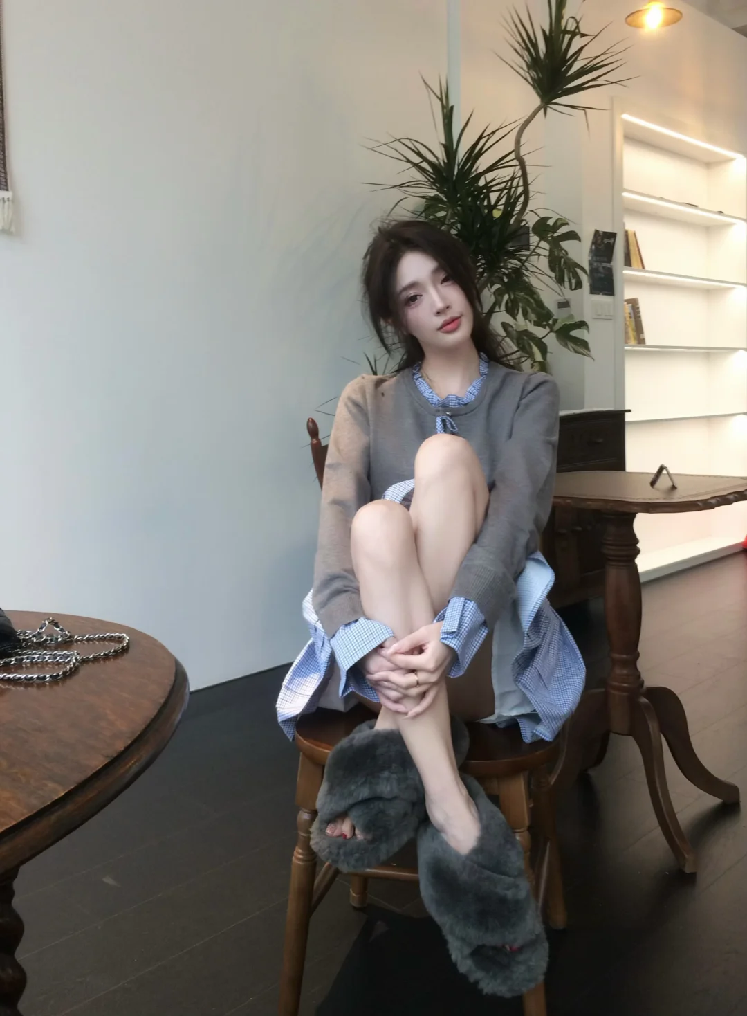 甜妹｜属于蓝色的冷调松弛感💙