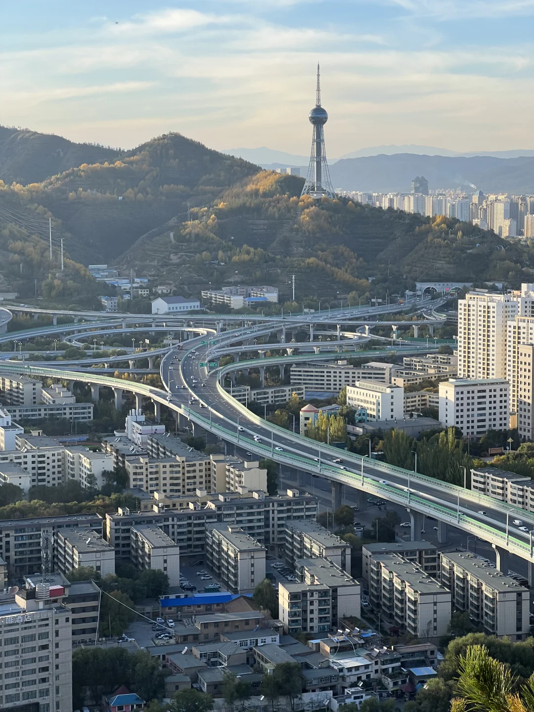 南山公园，不愧是西宁最美观景地😭