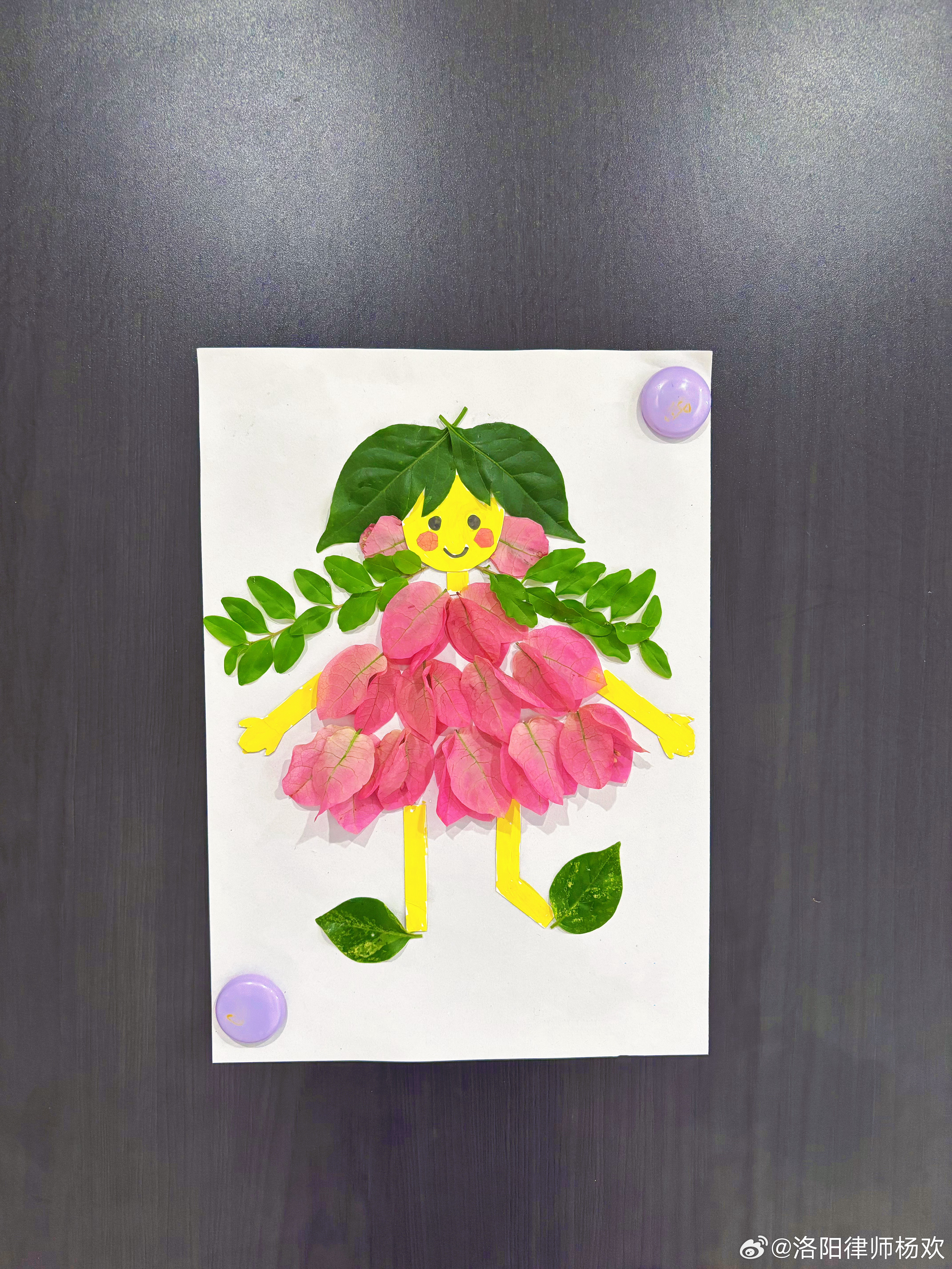 第一次陪女儿做手工[耶] ​​​