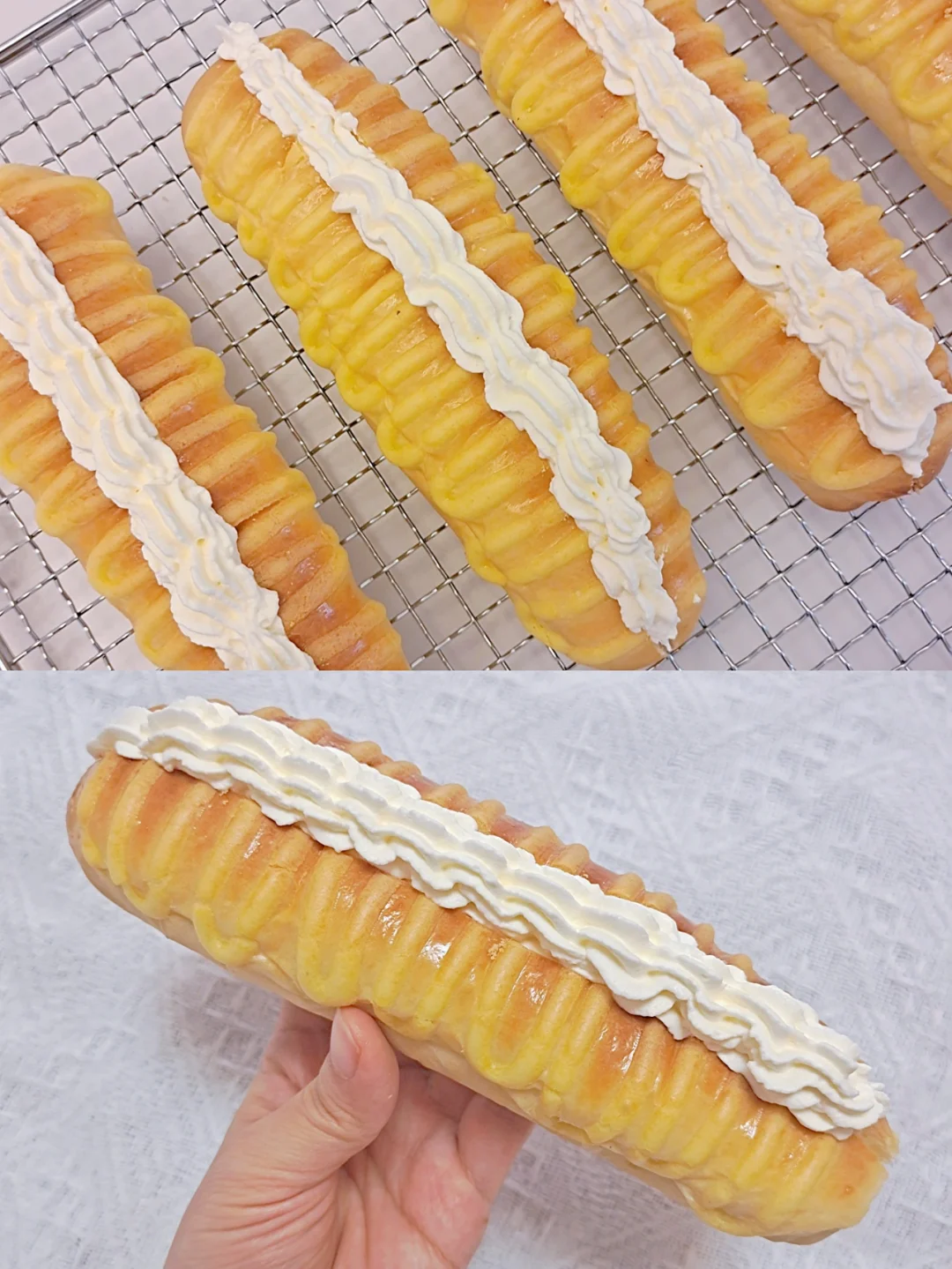 香甜松软‖复刻童年经典🐛毛毛虫面包