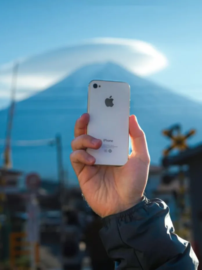 用iPhone4S拍富士山，这氛围没得说！