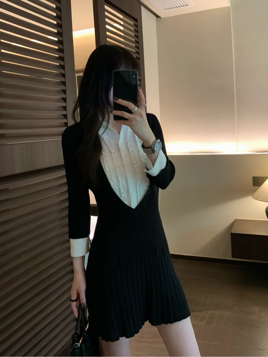 🐈‍⬛早秋怎么能少了这件柳柳小黑裙呢