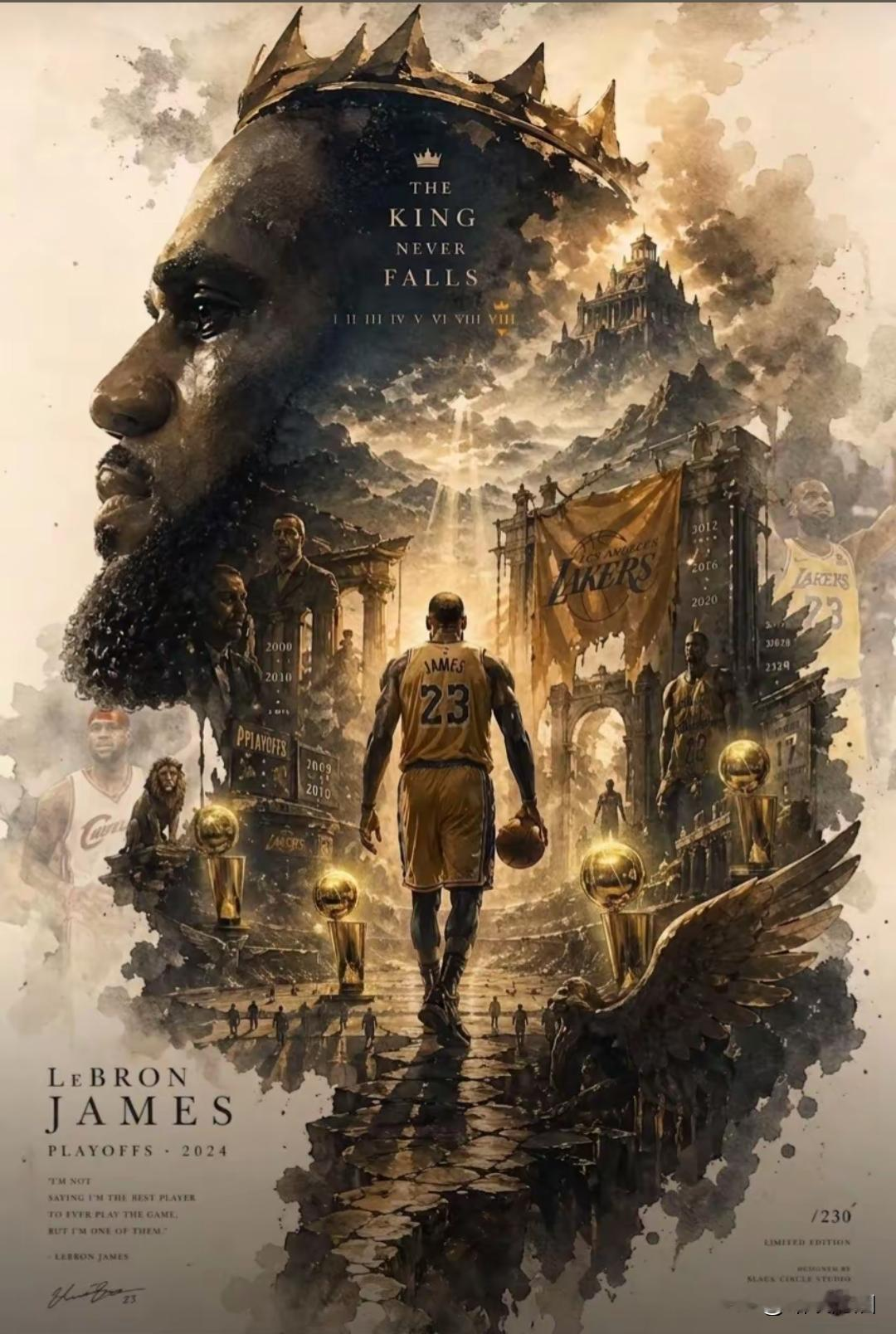 —2018残阵骑士，2026残阵湖人，詹姆斯用三次“单核绝境”证明同一...