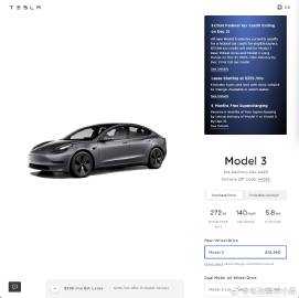 特斯拉 Model 3 后驱版、长续航版在美将失去补贴<br /><b...