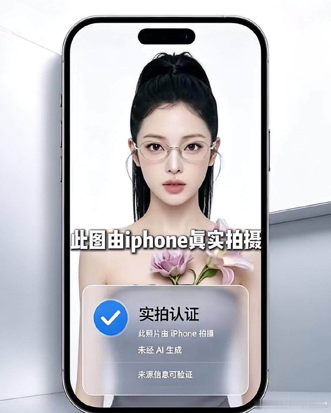 #哪位嫂子会用上iPhone的新功能#

iPhone新的照片来源认证功能火出圈，底层自带数字签名，可以证明照片是不是实拍，不是AI生成伪造的。

这下内娱“图片是AI合成”这套公关话术不好用了，戏称它是鉴瓜神器。不过这个功能本意是用来对抗网络造谣，不是专门用来扒明星绯闻的。 ​