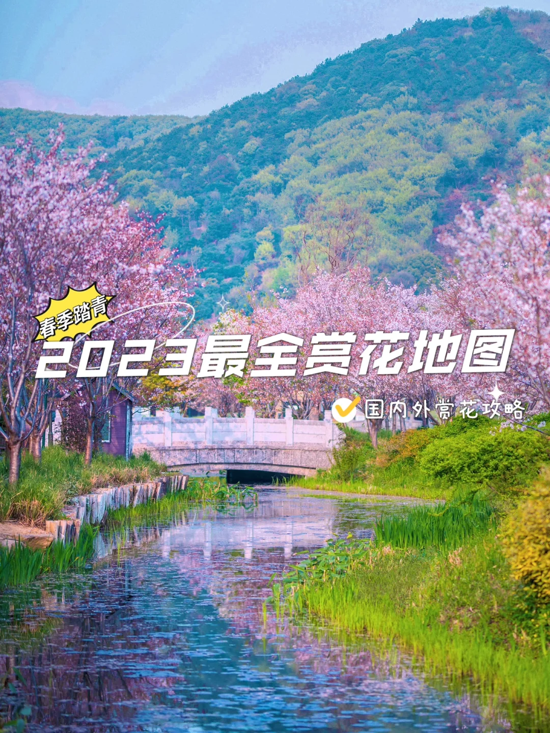 赶紧收藏❗️2023最全春日追花旅游攻略
