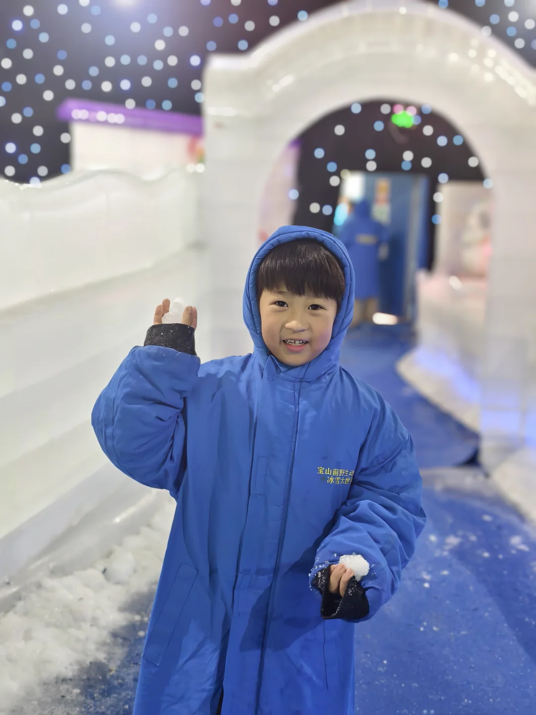 我闯入了一片冰雪世界❄️！