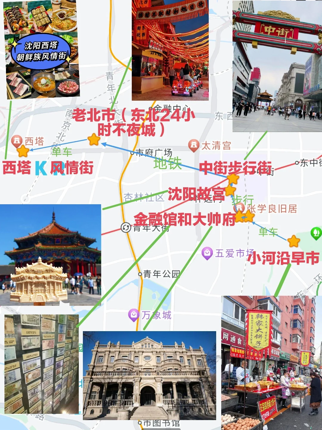 沈阳经典一日游路线，照样让您“满载而归”