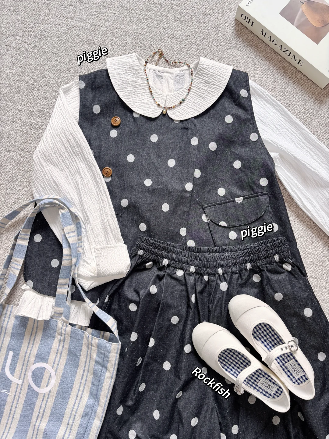 𝗼𝗼𝘁𝘄 🌷｜春日一周穿搭不重样1️⃣2️⃣套