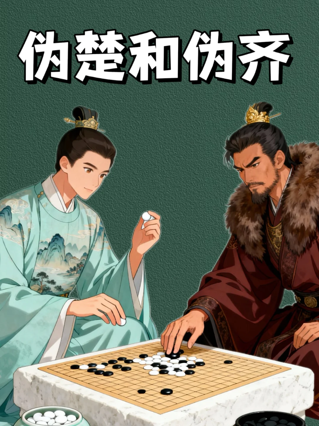 被金人扶植的“皇帝”，一个哭上位一个真野心