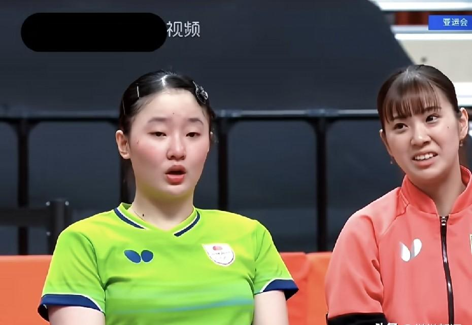 日本女乒又哭了，但这回连“不甘心”都快说不出嘴了！
名古屋亚运会乒乓球女团决赛，中国队3-0横扫日本队，实现亚运六连冠。焦点战王曼昱3-2逆转张本美和，决胜局12-10，张本美和赛后哽咽落泪，坦言“主动进攻时发挥不错，但当对手发起进攻时，有些地方扛不住压力，出现了失误”。早田希娜1-3不敌孙颖莎，这