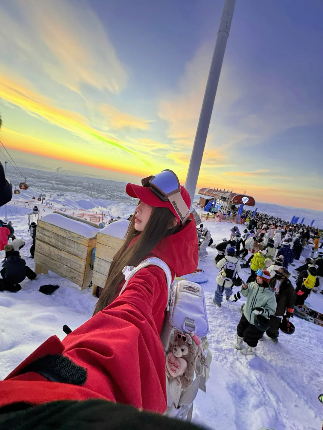 属于将军山的blue hour🌌