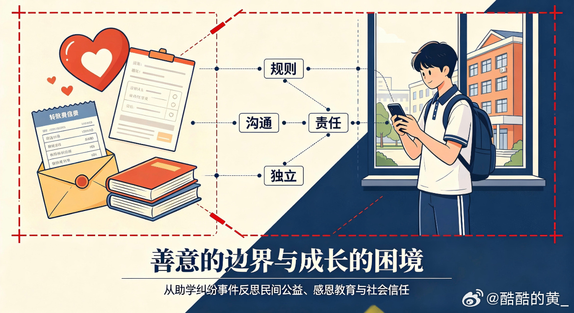 💡从“被取消资助女生愿换苹果手机”事件，读懂公益帮扶最该守住的边界最近甘肃的资助纠纷事件刷了屏：资助者姚先生从女生高一开始资助5年，高中每月打500元、大学涨到每月1500元，却在近期发现大二的女生用上了顶配苹果手机、日常妆容精致，不符合当初约定的资助条件，于是暂停了资助。谁料女生不仅没有表达感谢，反而质问资助人为何停发生活费，甚至放出“不打钱就曝光你”的威胁言论。事件后续反转很快：女生最终认错，同意卖掉顶配苹果手机换平价红米，姚先生也心软补发了当月生活费，还帮她对接了校园勤工俭学的岗位，希望帮她靠自己的能力覆盖日常开销。很多网友说这是现代版“农夫与蛇”，但其实事件的核心从来不是“用苹果手机就不配受助”，而是一场善意里的边界失守：私人助学的初衷是托举真正因贫困卡了求学路的孩子，钱要用来覆盖饭钱、书本费、通勤这些基础刚需，从来不是用来支撑超出自身能力的高端消费。女生口中“攒钱买手机、女孩子爱打扮”的说法经不起推敲——受助者的每一笔生活费都来自资助人的善意，当你把本应用于兜底求学的资...