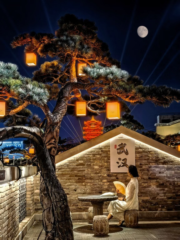 原来nightwalk才是黄鹤楼的正确打开方式🌙
