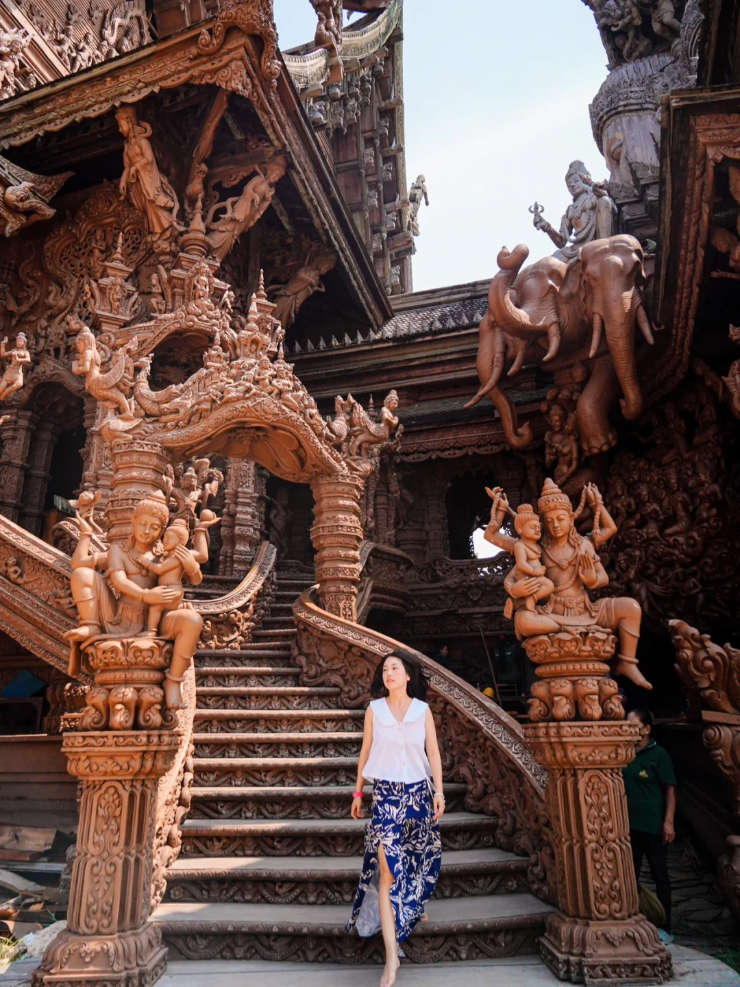 如果你去芭提雅，请一定要到真理寺❗️
