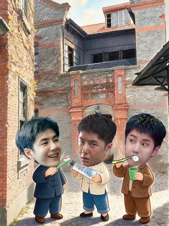 笑晕😂王一博私下居然是这么刷出大白牙的